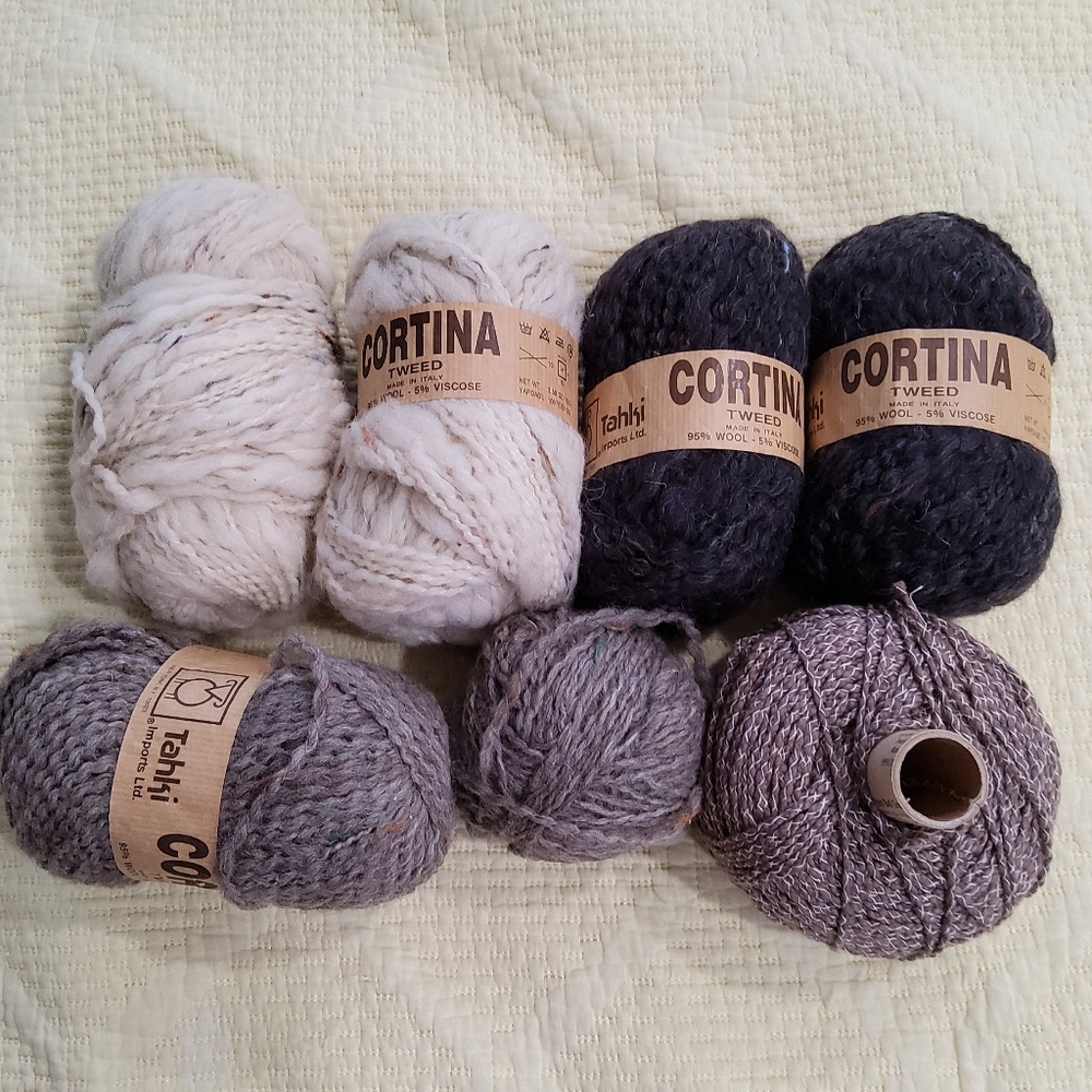 Cortina Tweed Yarn Bundle Of 7